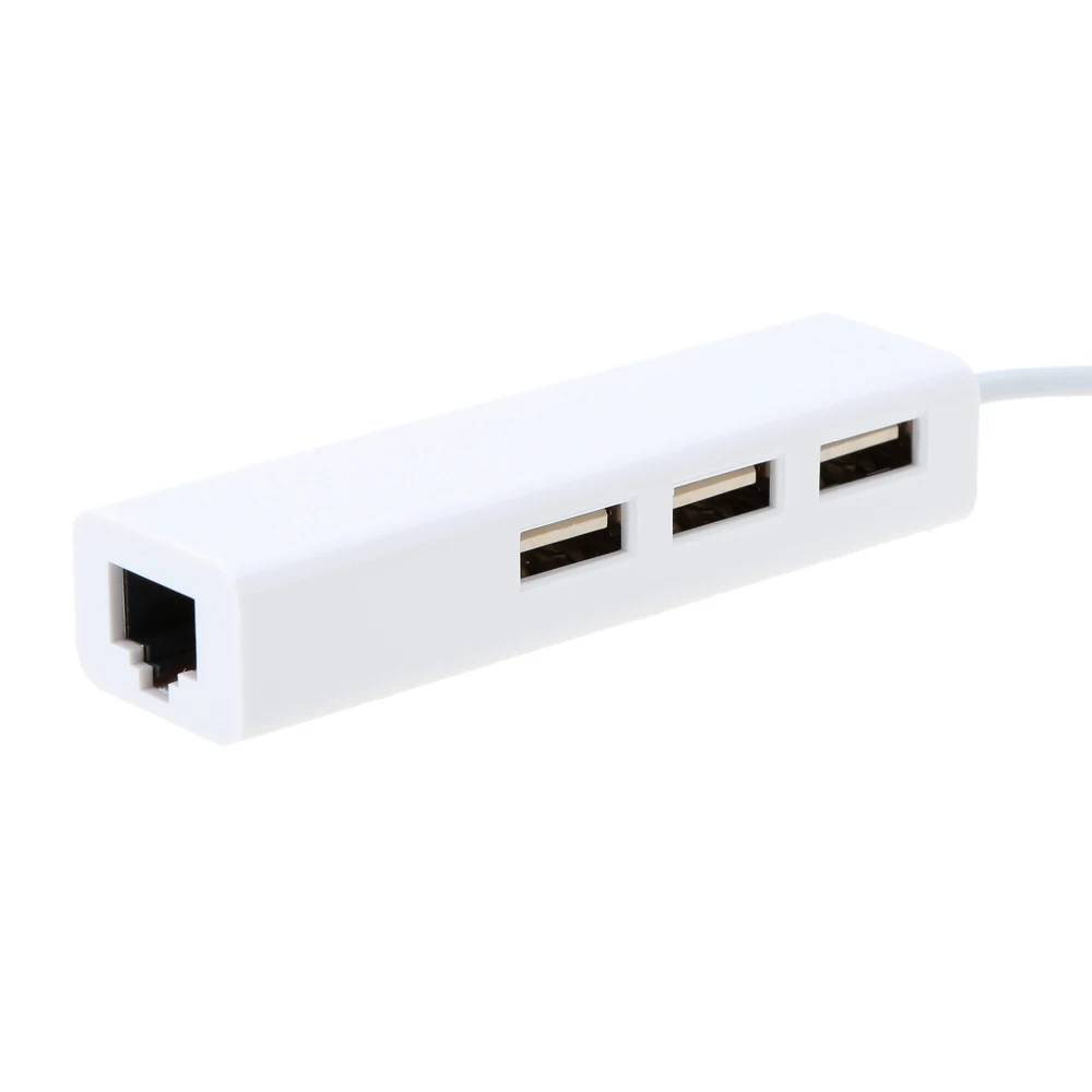 Концентратор USB 3 1 Type C на порта 2 0 сетевой LAN-порт RJ45 зарядный адаптер для