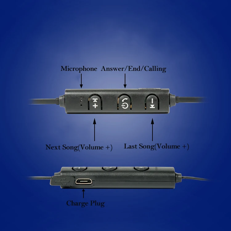 Для iphone беспроводной Bluetooth висячий Тип модные новые спортивные наушники 6 цветов