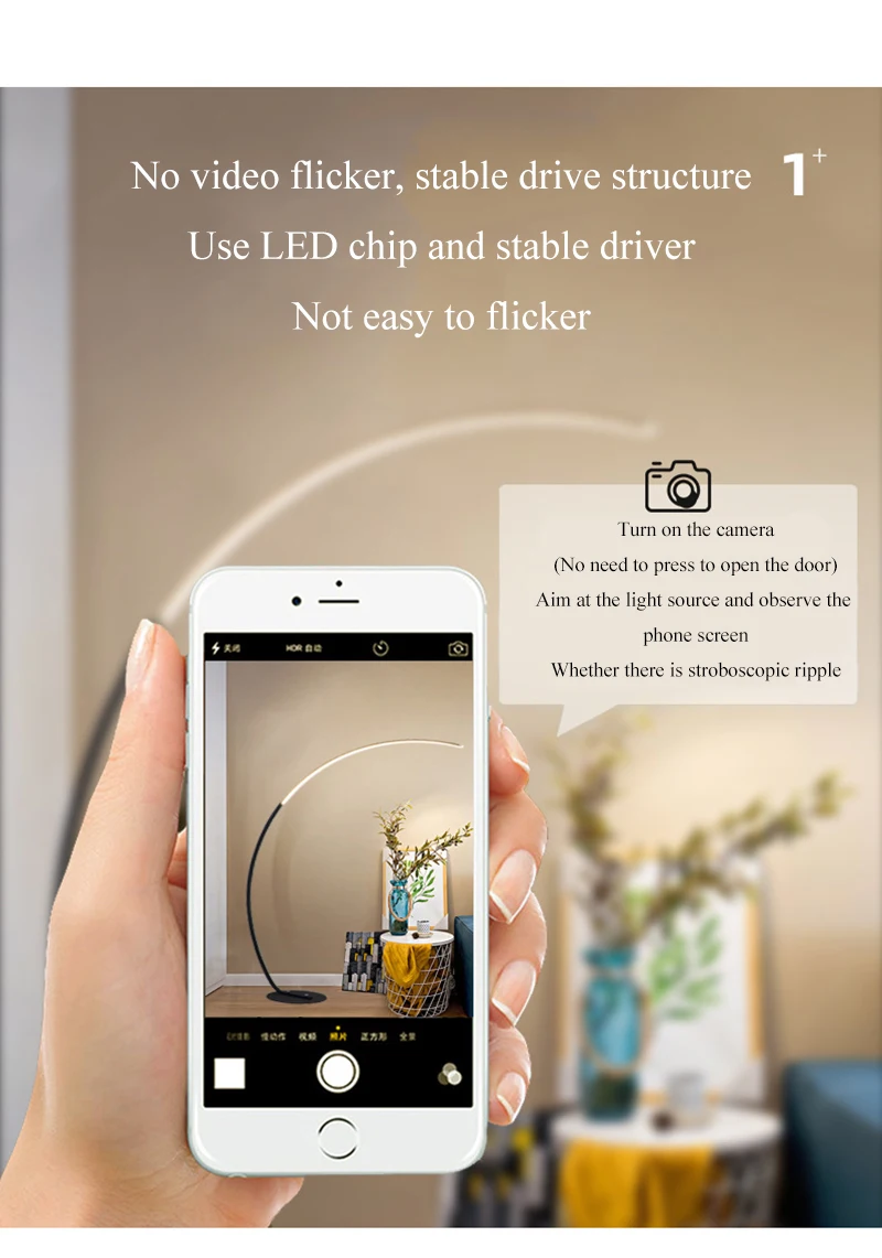 

Modern new floor lamp C type LED lighting Nordic black white CORNER LAMP bedroom decoration living room lamp holder lighting