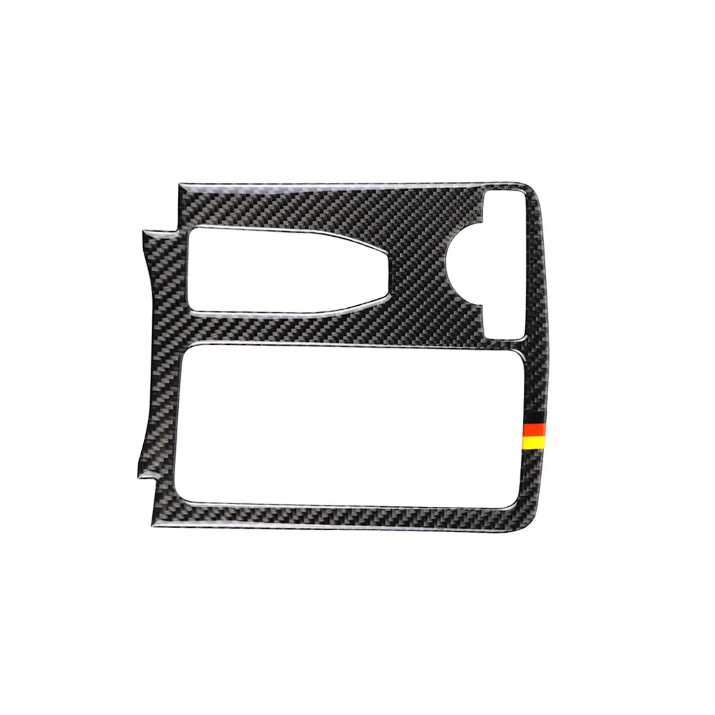 

Для mercedes W204(2007-13) W212(2010-2012) C Класс E аксессуары из натурального углеродного волокна Мультимедийная панель для рук автомобильные чехлы