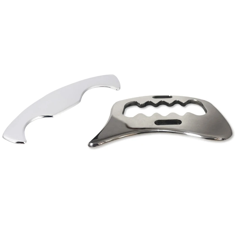 

Массажер гуаша из нержавеющей стали 304, 20 х5 см, 9, 9 х8 см, 2 комплекта