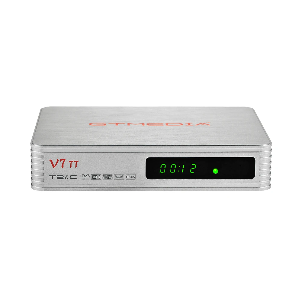 

H.265 10 Bit for Italy Portugal GTMEDIA V7 TT Terrestrial Receiver HD Digital Tuner DVB T2/Cable 1080P CCam TV BOX Decoder