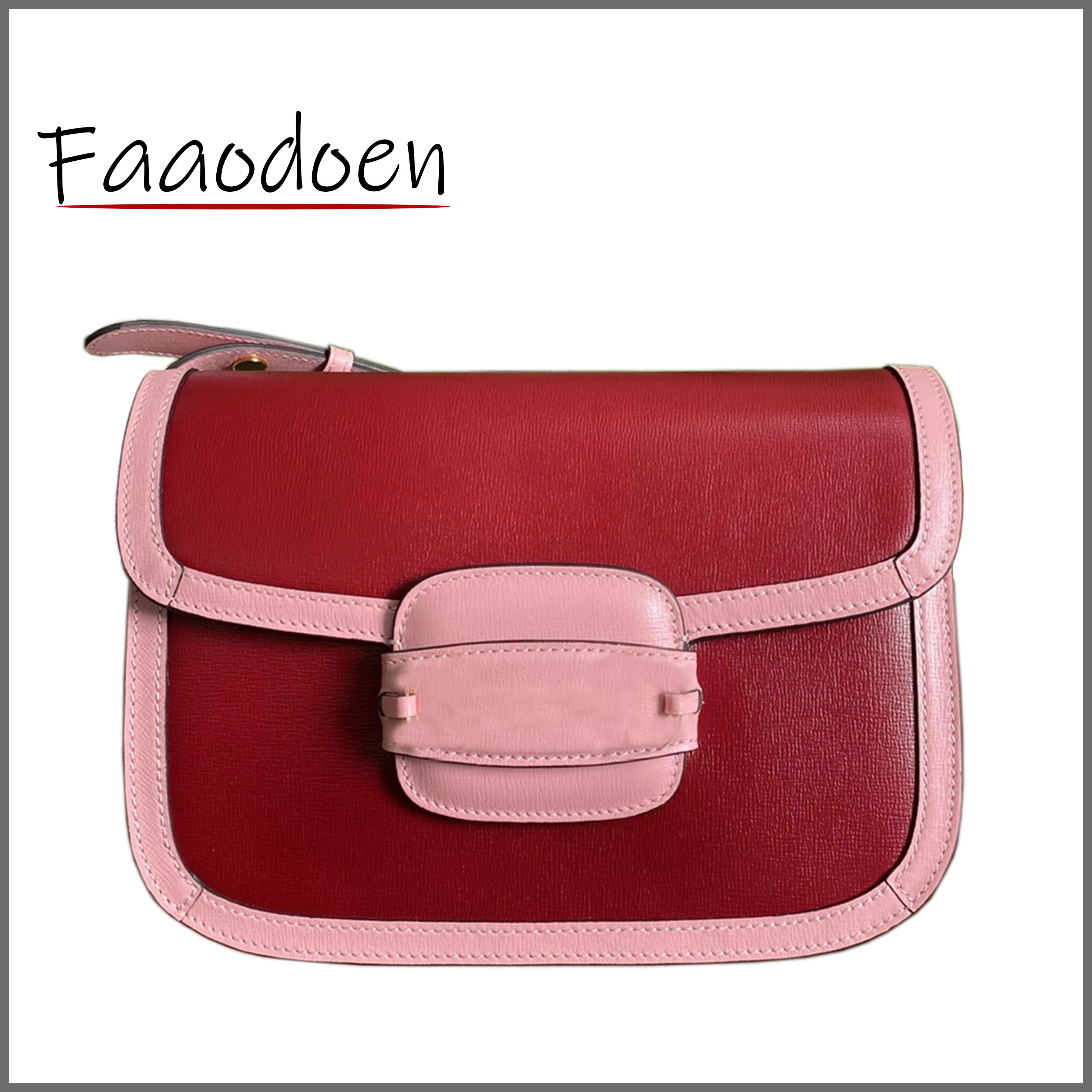 Нагрудная сумка в стиле ретро для женщин сумки через плечо из воловьей кожи