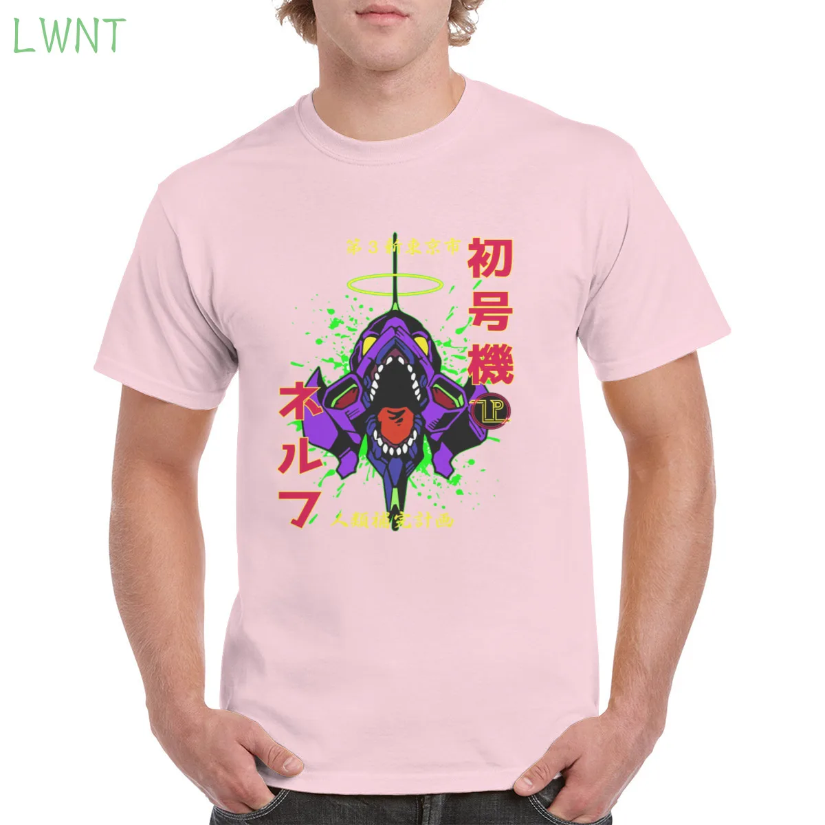 

Eva 01 New Century Warrior Cartoon anime t shirt 100% cotton Ayanami Rei Oversized T-shirt Gothic punk style women/man T-Shirts