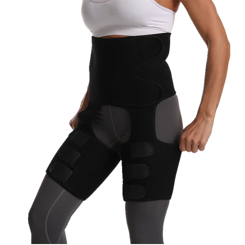 New Women Neoprene Workout Waist Thigh Trimmer Butt Lifter for Women Weight Loss Compression Trimmer Thigh Stomach Waist Trainer