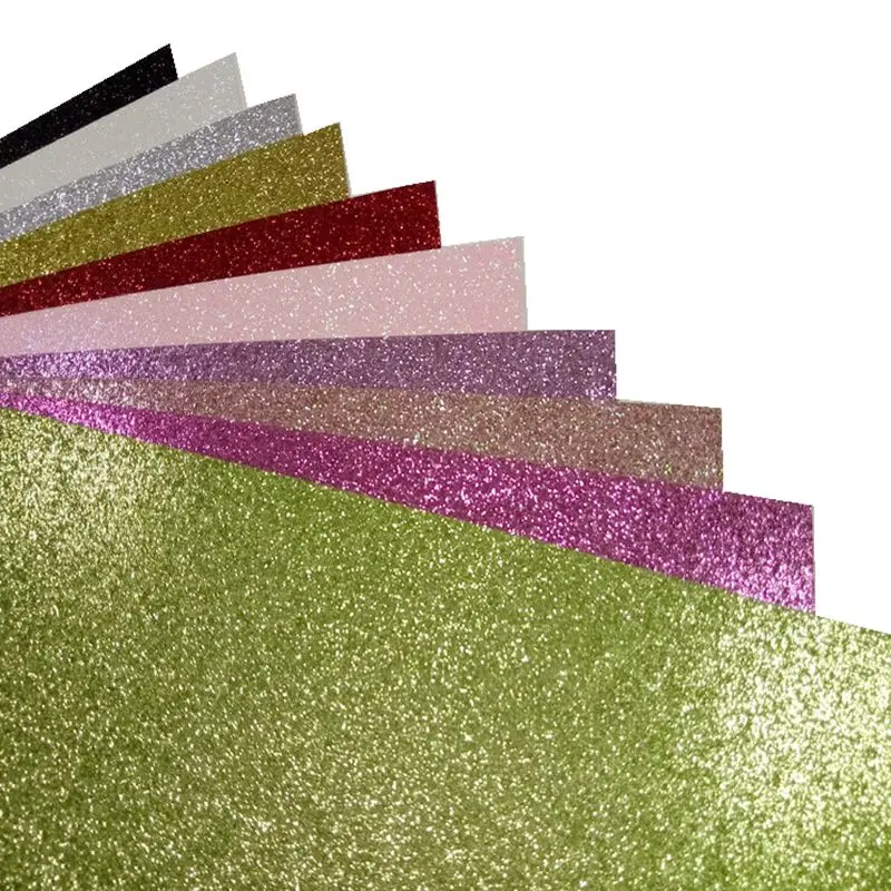 4Pcs 300gsm 12*12" Glitter Cardstock Paper Craft Paper For Party Decoration Gift Wrapping Paper Card DIY Scrapbook Paper