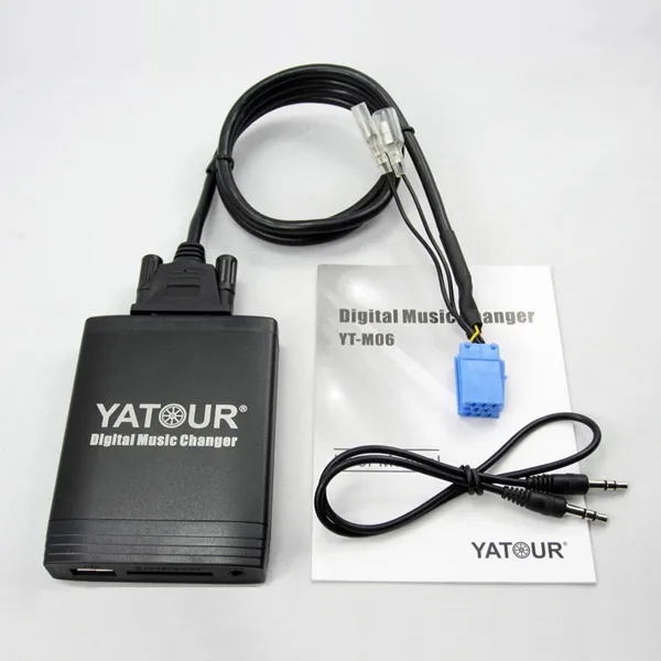 

Зарядное устройство YATOUR USB для Fiat /Alfa Romeo/ Blaupunkt /Chevrolet Lace Lacetti 2004-2013 с 8-контактным CD-преобразователем