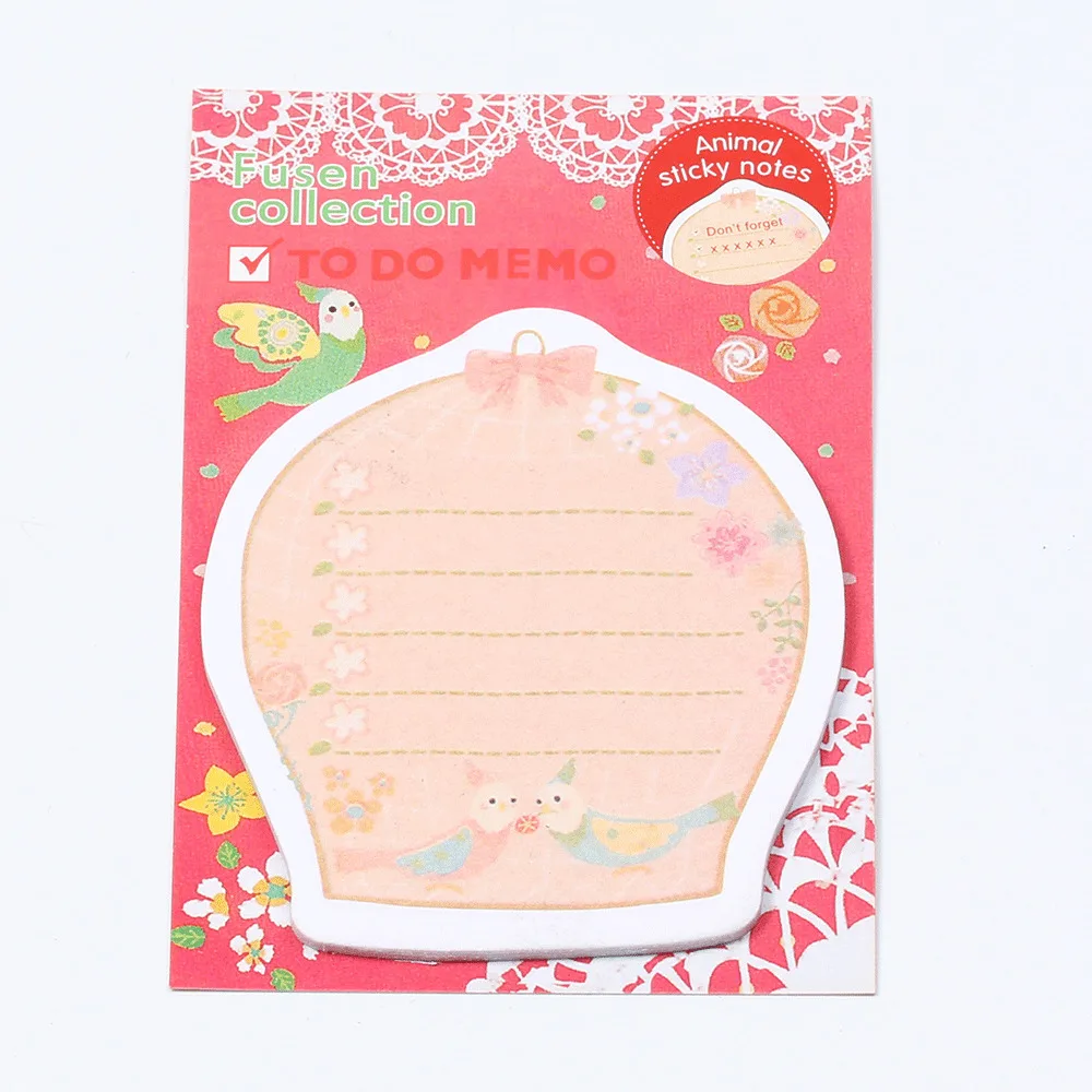 1 шт. Lytwtw's Clearance дешевый мультфильм милые животные блокнот для заметок Kawaii Канцелярские Липкие заметки офисные школьные принадлежности
