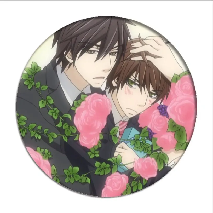 Sekai ichi Hatsukoi Значки для косплея Onodera Ritsu брошь значок Takano Masamune коллекционные сумки