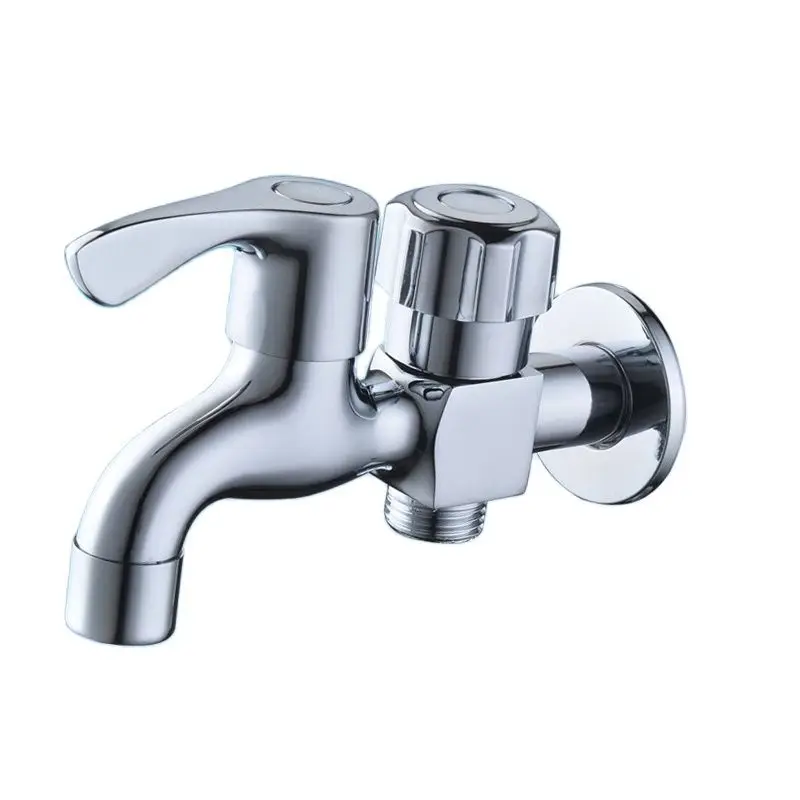 

Toilet Diverter 1 In 2 Out Faucet Adapter Connector For Bath Dual Purpose Angle Valve Electroplated Spray Gun Bracket Water Save