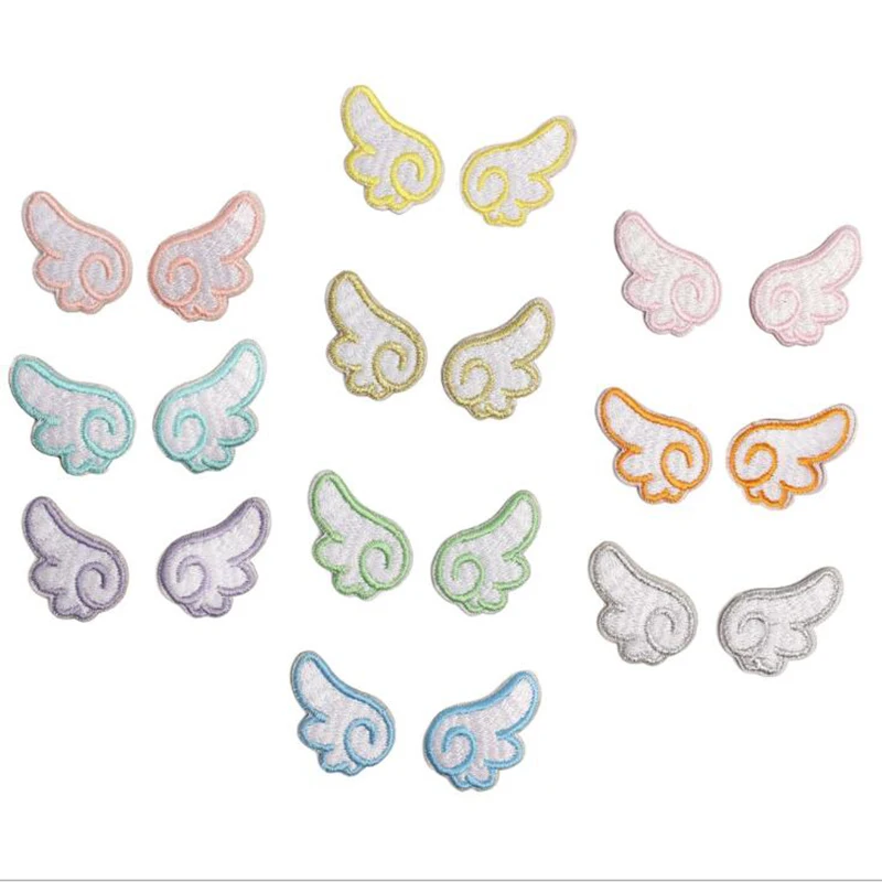 

Cloth Sticker Angel Wings Embroidery Cloth Sticker Clothing Decoration Embroidery Sticker Adhesive Patch Sticker 072703