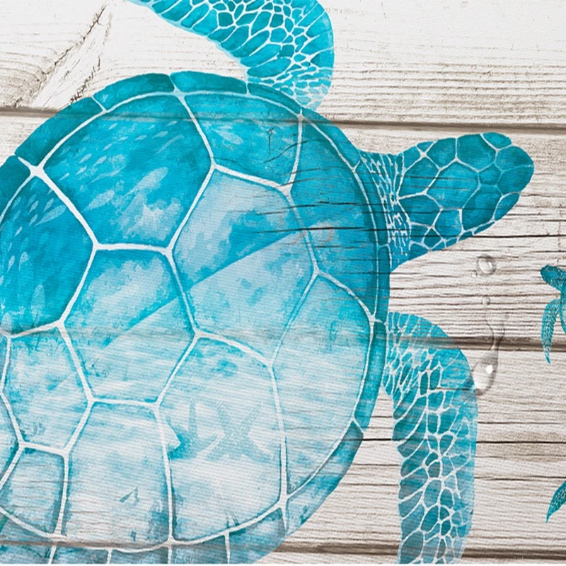 

Sea Turtle Wall Art Canvas Painting Abstract Poster and Pictures for Living Room Home Decor Unframed