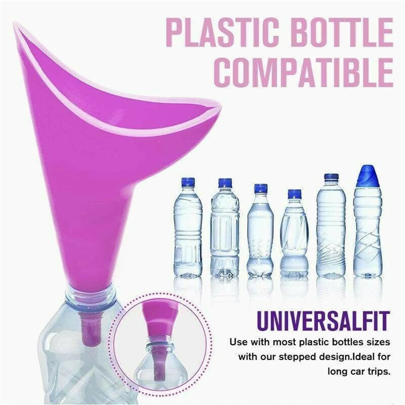 Women Urinal Outdoor Travel Camping Portable Female Soft Silicone / Disposable Paper Urination Device Stand Up &amp Pee | Обустройство