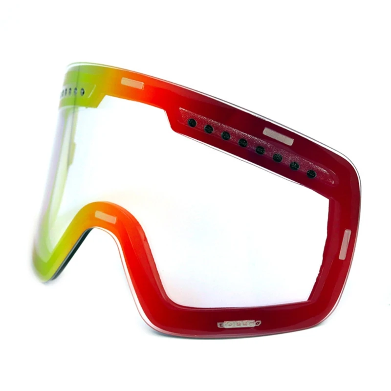 Лыжные очки с магнитной двухслойной съемной линзой незапотевающие лыжные