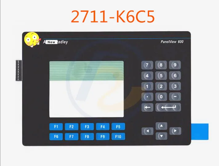 Новая панель PanelView 600 2711 K6C5 K6C8 B6C20 B6C20L1 HMI ПЛК мембранная переключатель