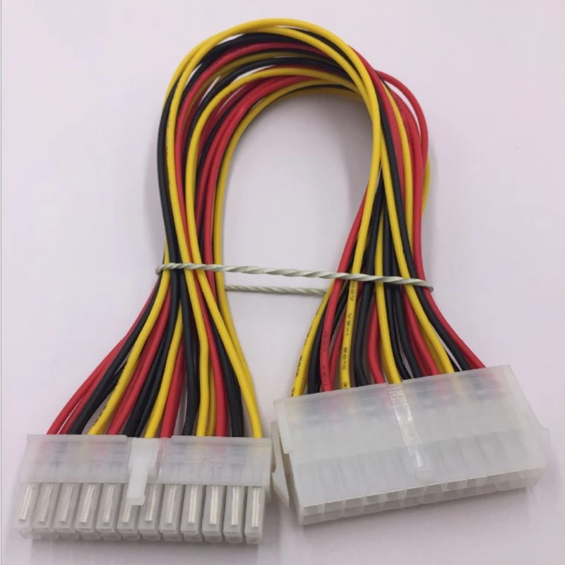 40GD PSU 24-контактный адаптер питания ATX кабель преобразователя материнской платы (12
