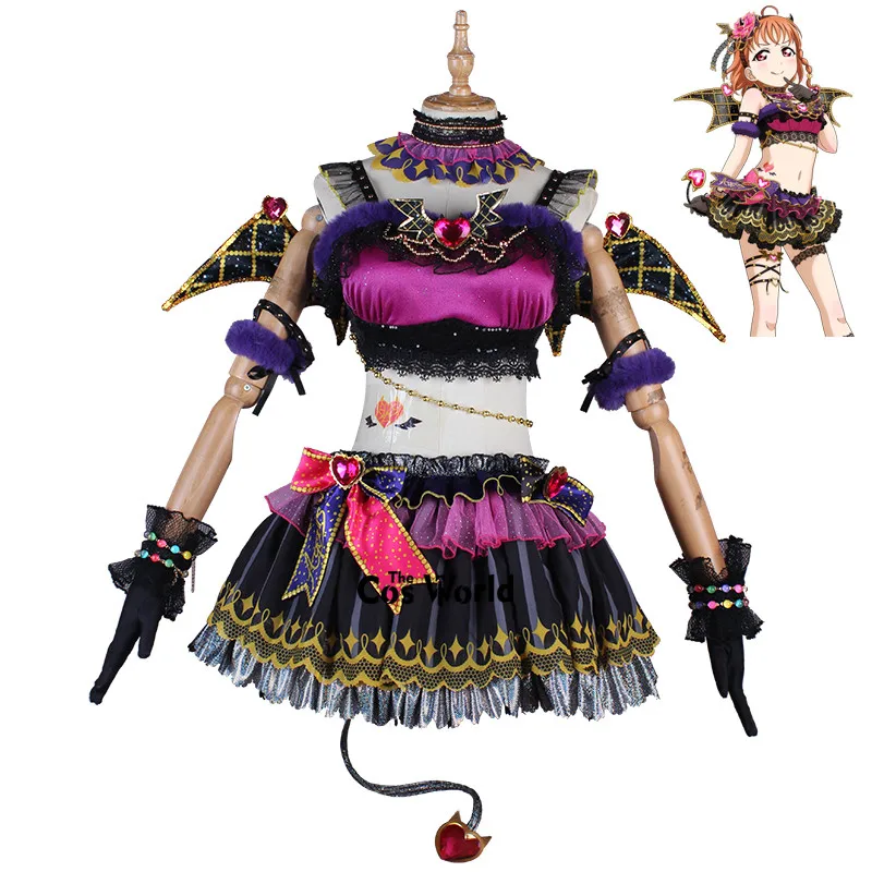 Костюм для косплея Love Live Sunshine Aqours 9 персонажей таками Чика Рико курозава рубин