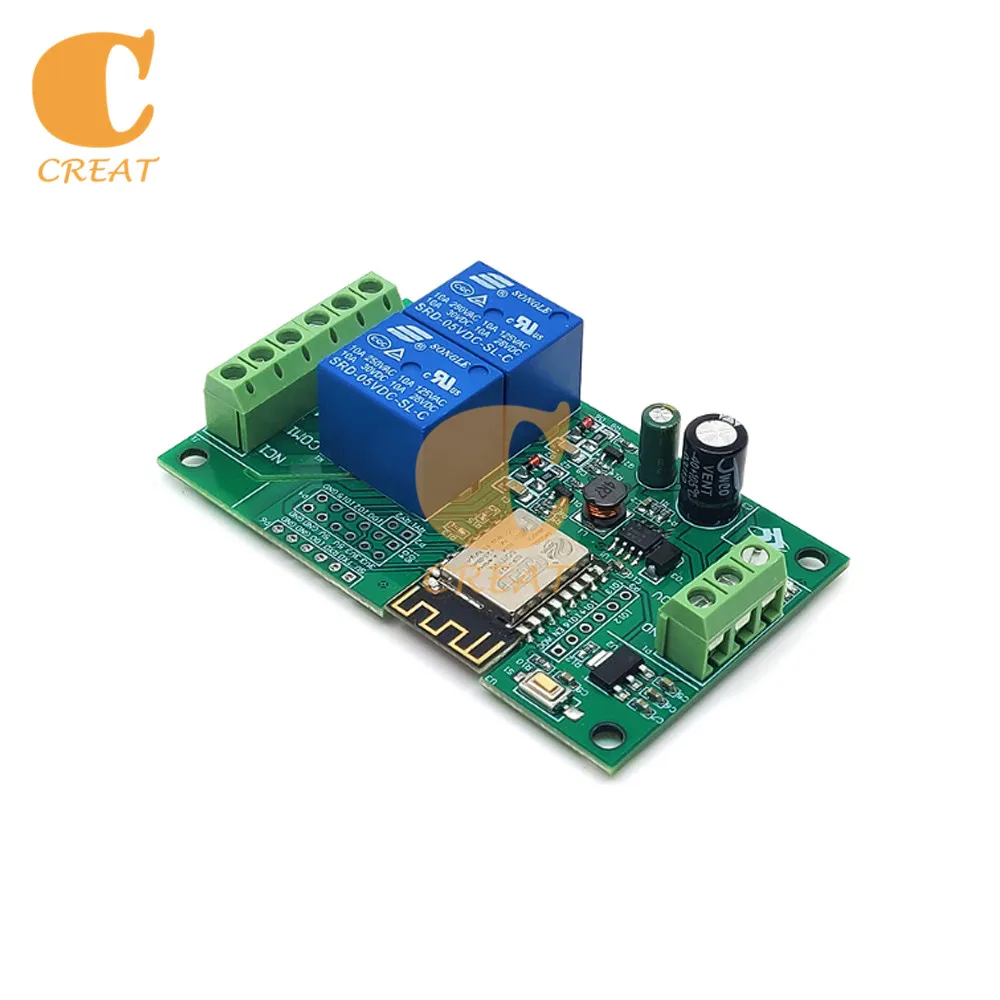 1/2/3 5-канальный ESP8266 беспроводной релейный модуль Wi-Fi умная плата ESP ESP-12F 5 В/7-28 В/5-80