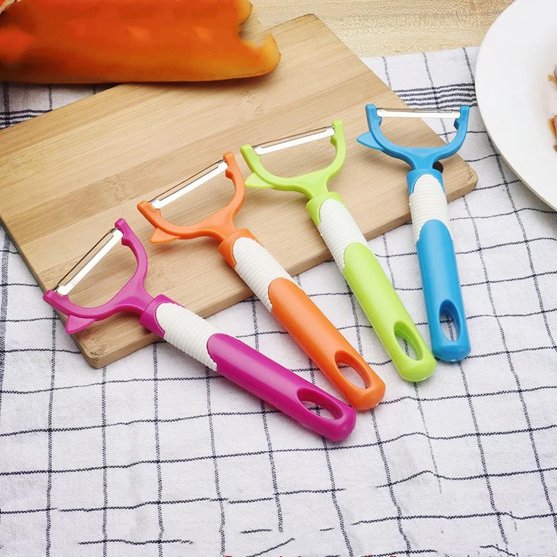 1 шт. многофункциональная Овощечистка из нержавеющей стали пластиковая терка для