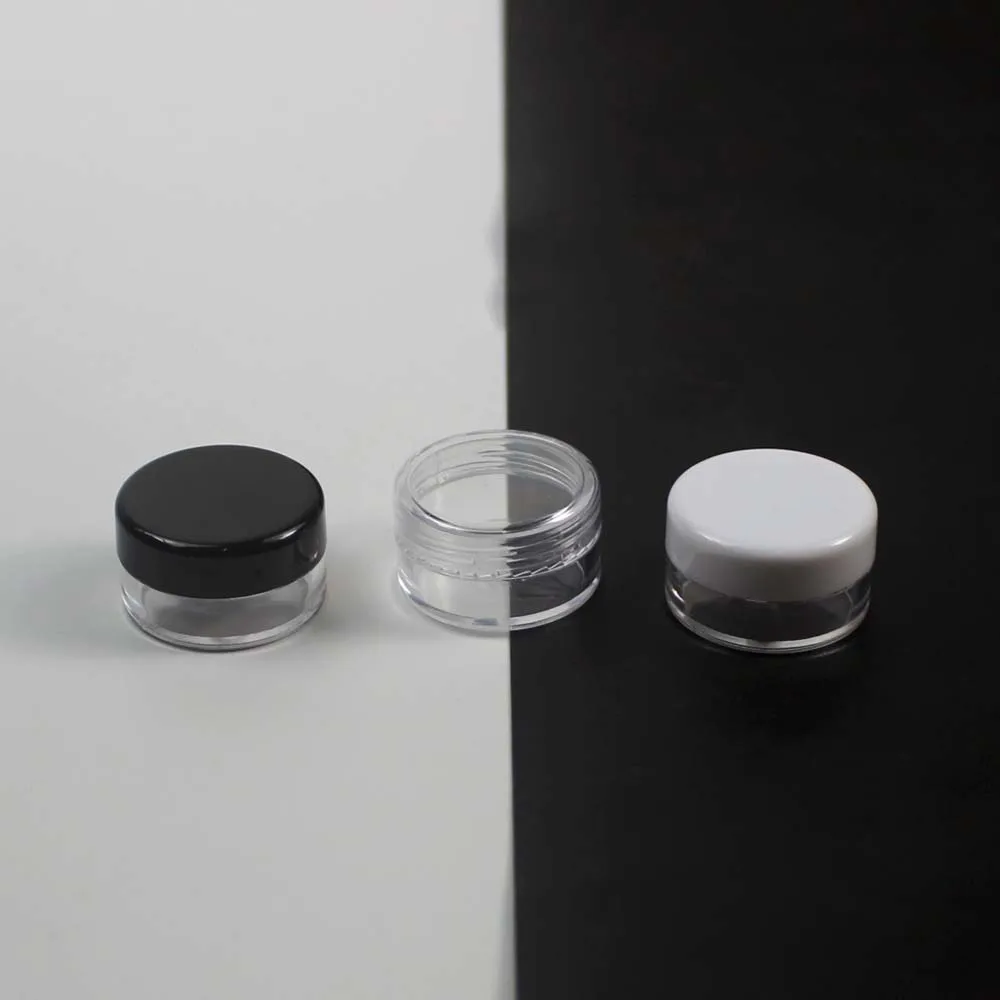 100 шт./лот пластик пс 5g рассыпчатая пудра косметика парфюмерия диспенсер 5 мл