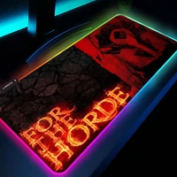 Horde Laptop Pad Gaming Room Accessories Mat Desk Mouse Pads Gaming Keyboards Gamer Girl Extended Pad Led Rgb Rug Gloway Pads