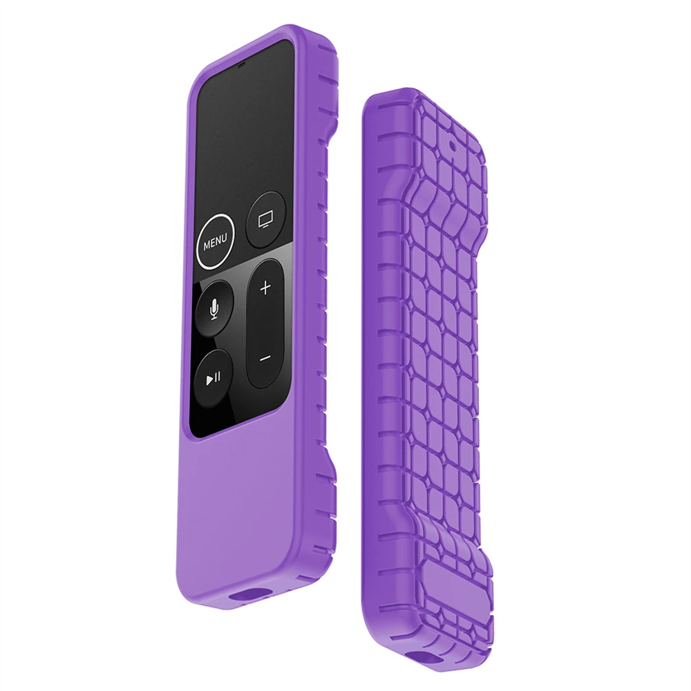 Shock Proof Silicone Protective Case Waterproof Dustproof Cover Lightweight Anti Slip Rectangle For Apple TV4 4K Remote Control |