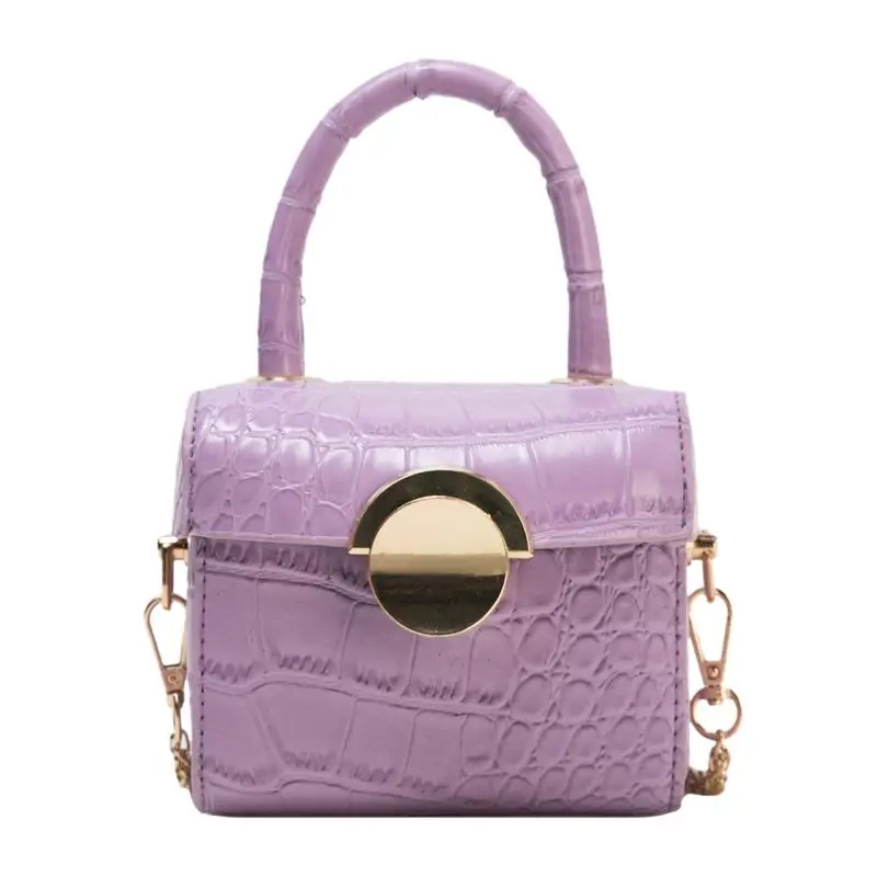 

Lipstick Bags Super Mini Stone Pattern PU Leather Crossbody Bags For Women 2020 Chain Shoulder Bag Travel Cute Box Handbags