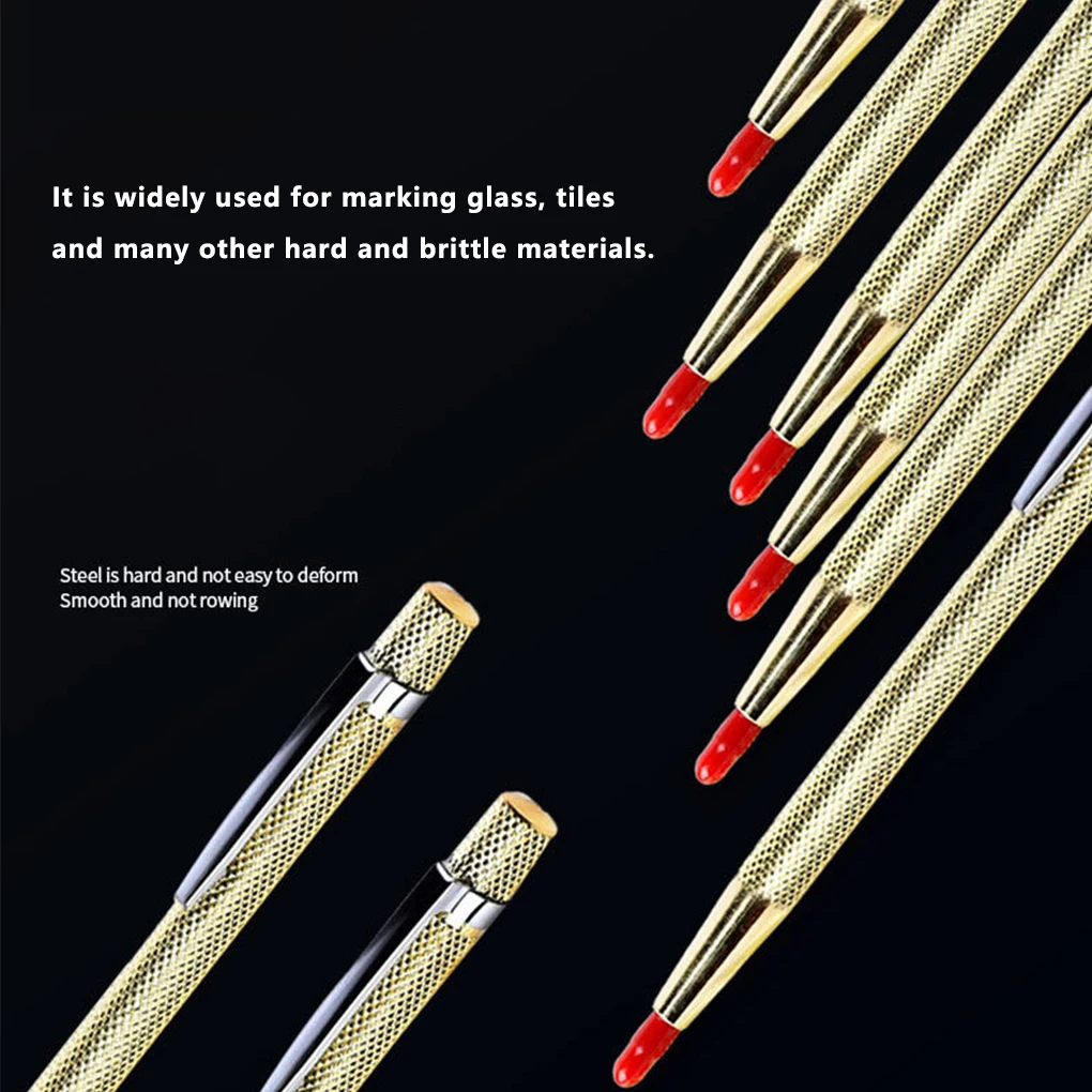 1 шт. стеклянный керамический маркер гравировальная ручка металлический сплав