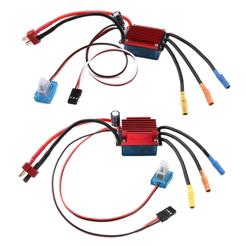 

RC Running Brushless ESC Electric Speed Control Waterproof for 1/14 1/16 RC Car
