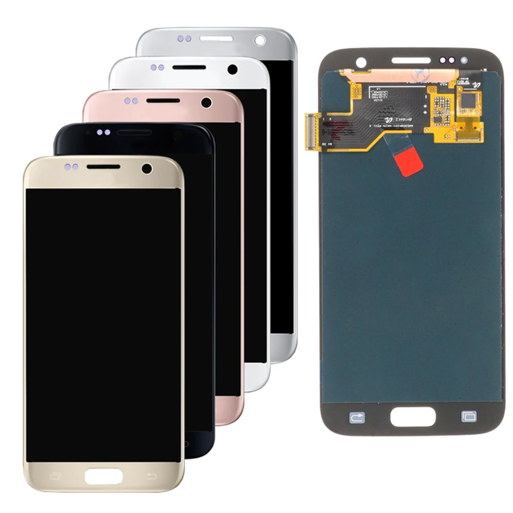 Настройка яркости ЖК дисплей для Samsung Galaxy S7 G930 G930F сенсорный экран дигитайзер