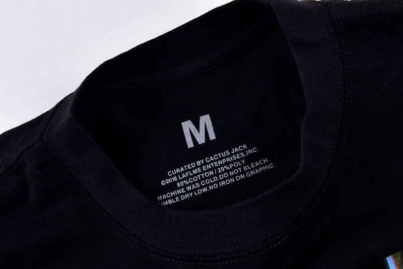 

2020 Spring Summer Long Sleeve T Shirts Men Women Travis Scott Cactus Jack Seeing Is Believing Tees Hiphop Men Cotton T Shirt