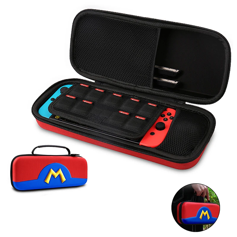 Портативная сумка для хранения Pokeballs Marios EVA чехол Nintendo Switch NS защитный консоли