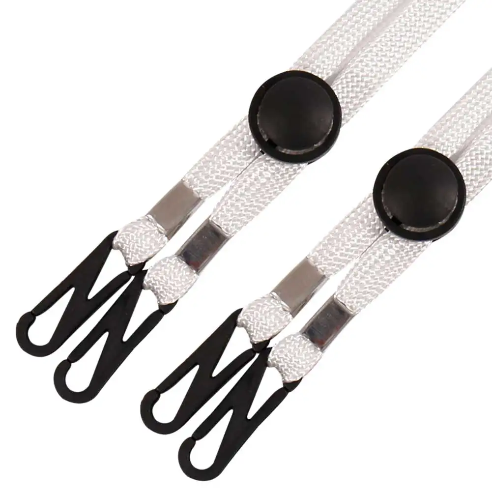 

2pcs Widen Thickened Professional Hat Windproof Rope Accessories Cap Retainer Outdoor Buckle Adjustable Portable Durable Solid