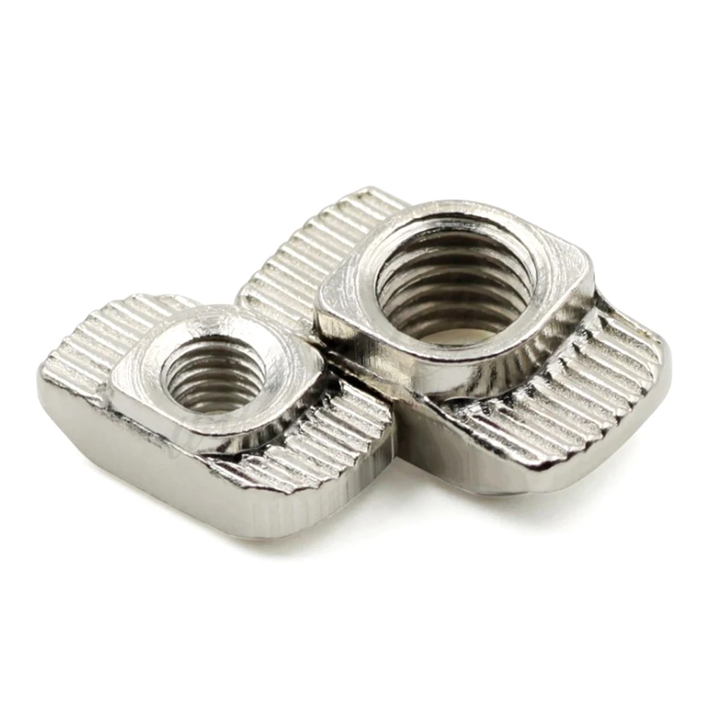 

50PCS M3/M4/M5 2020 Aluminum Extrusion 20 Series Slot T Nut Sliding Hammer Drop In Nut Fasten Connector