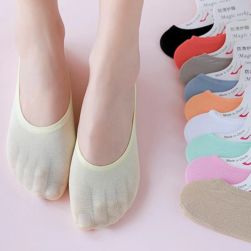 10 пар смешные короткие носки Ультра тонкие яркие цвета оригинальные мягкие