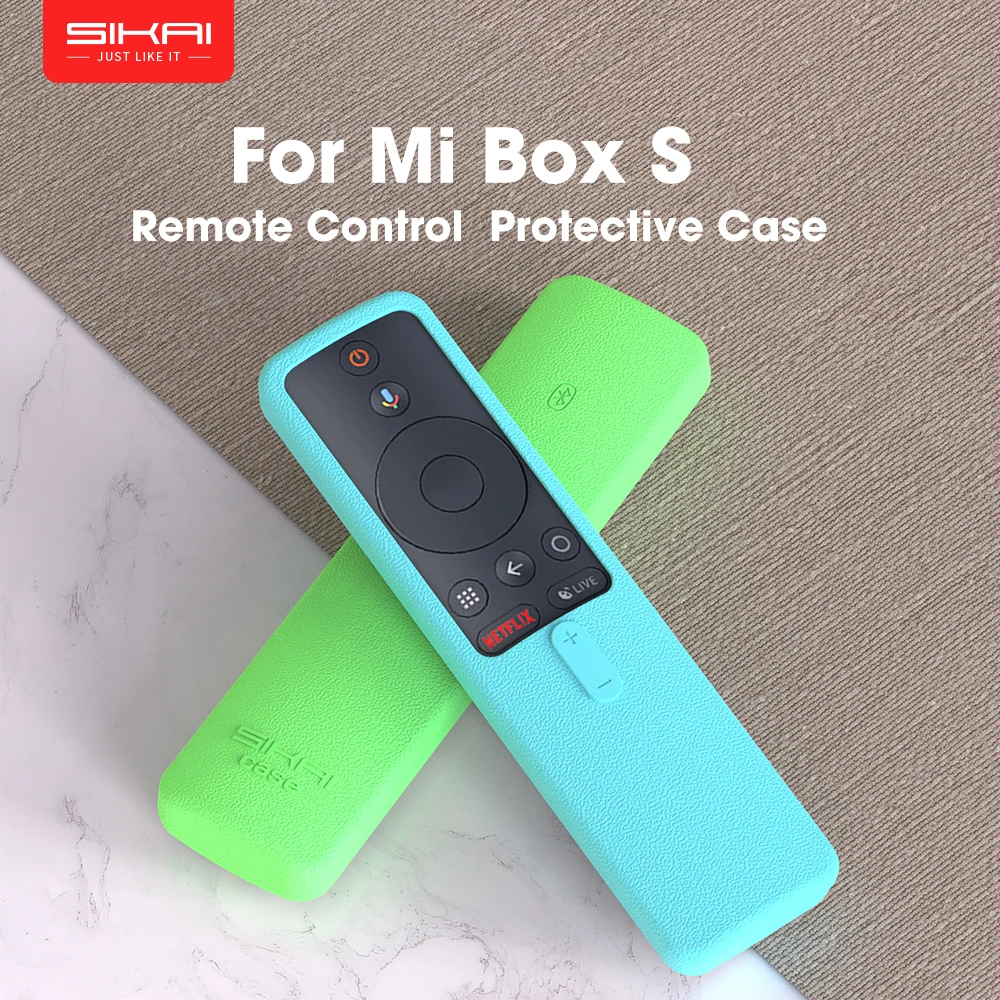 Чехол SIKAI для пульта дистанционного управления Xiaomi Mi Box S 4X TV Stick силиконовый