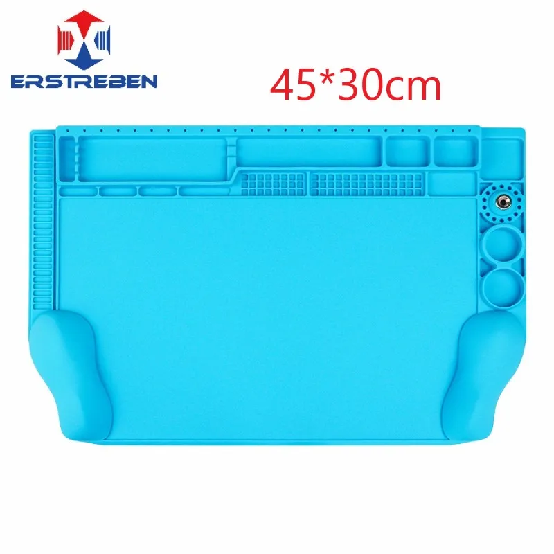 

SUNSHINE Repair Backing Board Insulation Heat-Resistant BGA Soldering Station Pad Microscope B1 Beat Insulation Pad Workbench