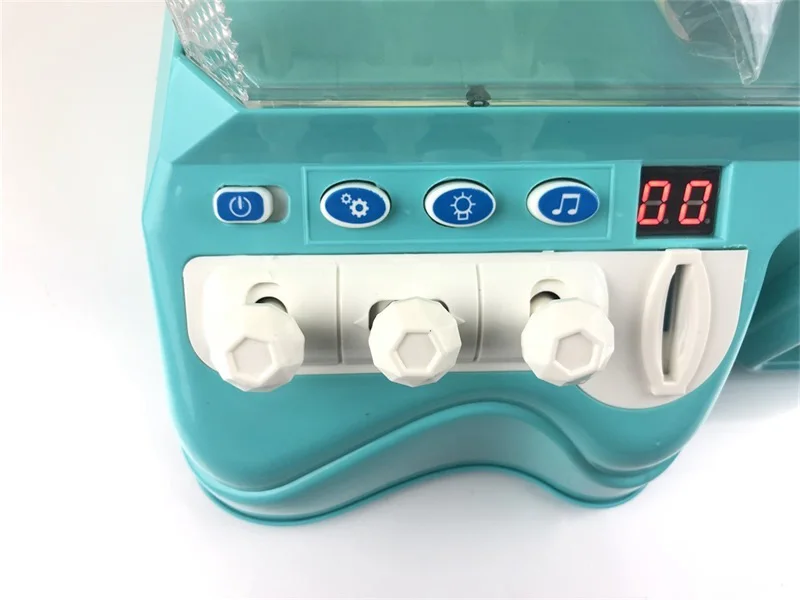 Дети Мини кукла клип слот коготь машина конфеты захват дети Attrape Bonbon Catcher управляемый, автоматический, с помощью монетки Игрушка Дети аркадная машина