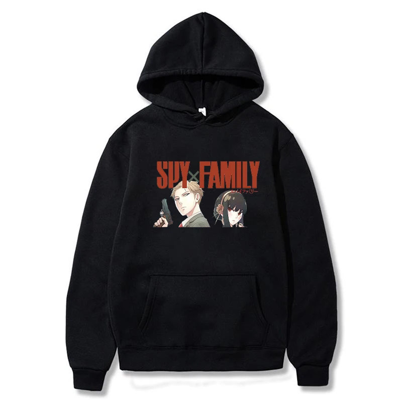 

Harajuku Anime Spy X Family Hoodies Unisex Funny Cartoon Manga Pullover Sweatshirt Autumn Winter Warm Kawaii Streetwear Clothes