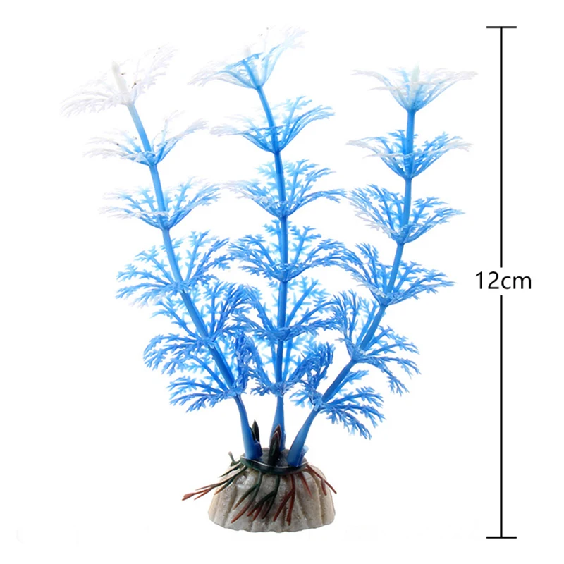 

2021 New Fish Tank Landscaping Decoration Simulation Water Plants Aquarium Setting Hotel View Living Room Sand Decoration