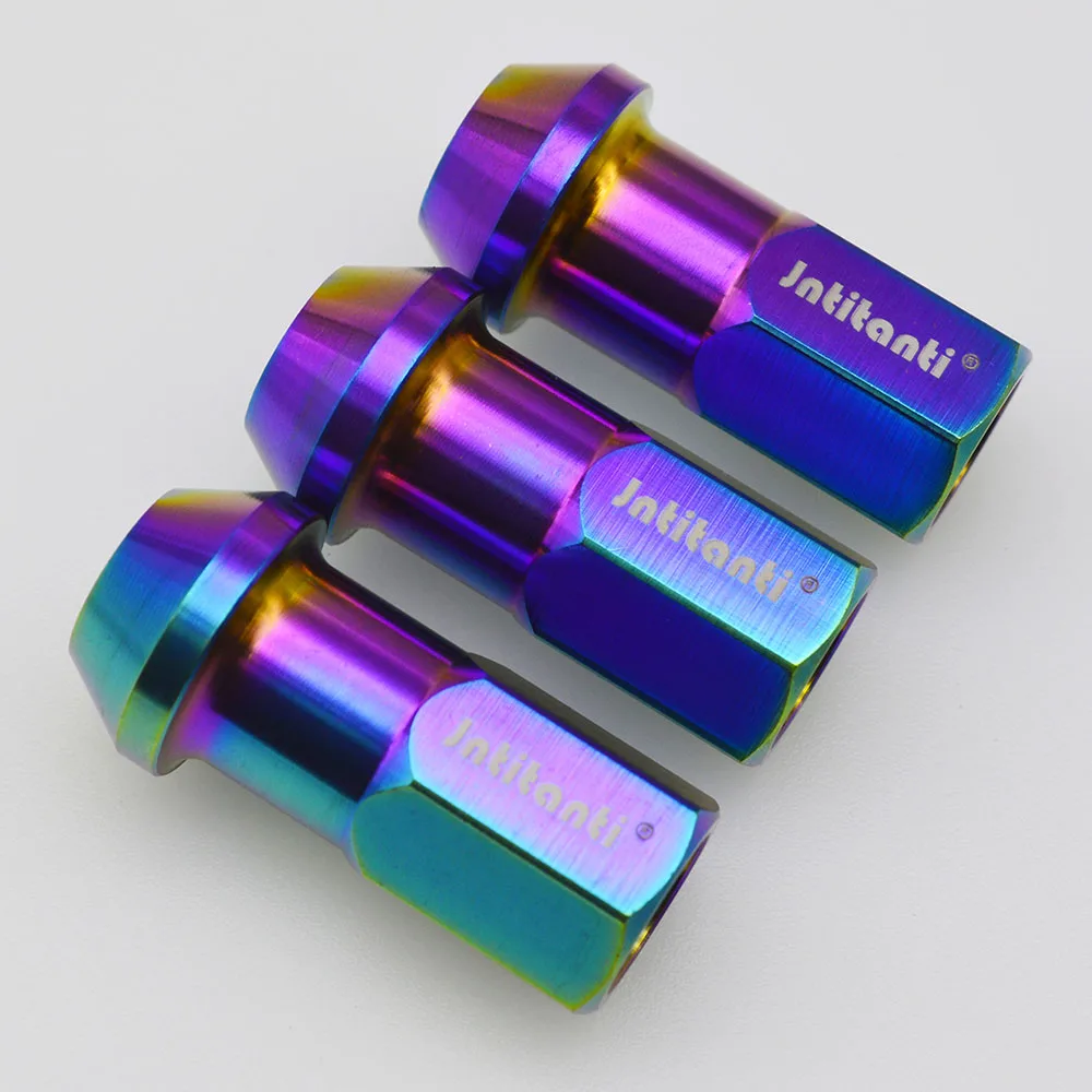 Титановые колеса Jntitanti Gr5 гайки M12x1 5x45 мм титановые винты Ti 6Al-4V