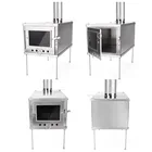 Титановая деревянная плита, палатка для кемпинга, нагревательная плита, палатка для барбекю, дымовая оконная плита