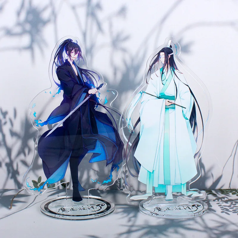 

Anime Mo Dao Zu Shi Key Chain Acrylic Figure Action Model Keychains Fashion Desk Decorated Stand Sign Keyring Gift For Woman Man