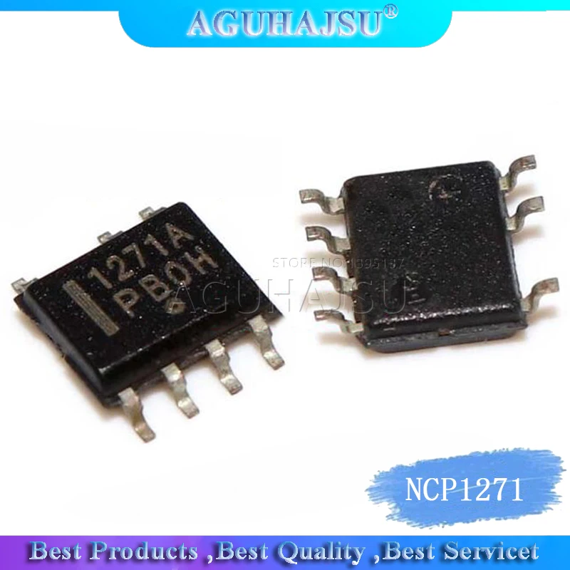 5 шт. NCP1271 SOP8 NCP1271A SOP NCP1271ADR2G 1271A SMD|Интегральные схемы| |
