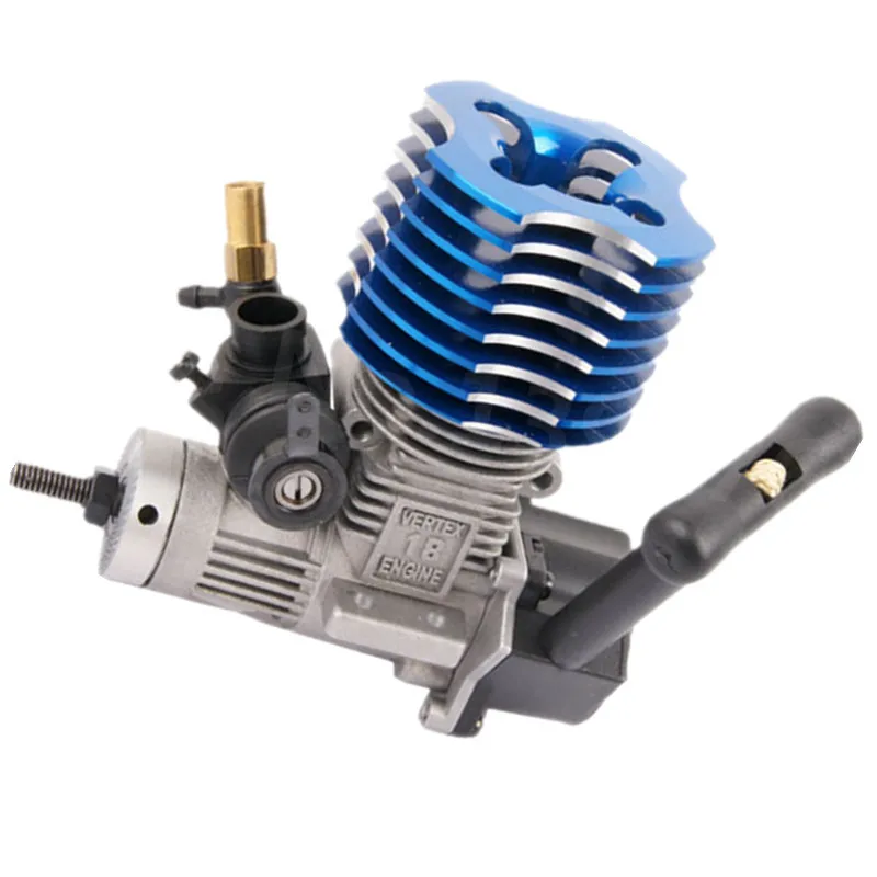 02060 Vertex 18 Nitro Мощность двигателя 2.74cc Потяните стартер с свечей для 1/8 1/10 масштаб радиоуправляемая модель машины багги HSP Himoto RedCat