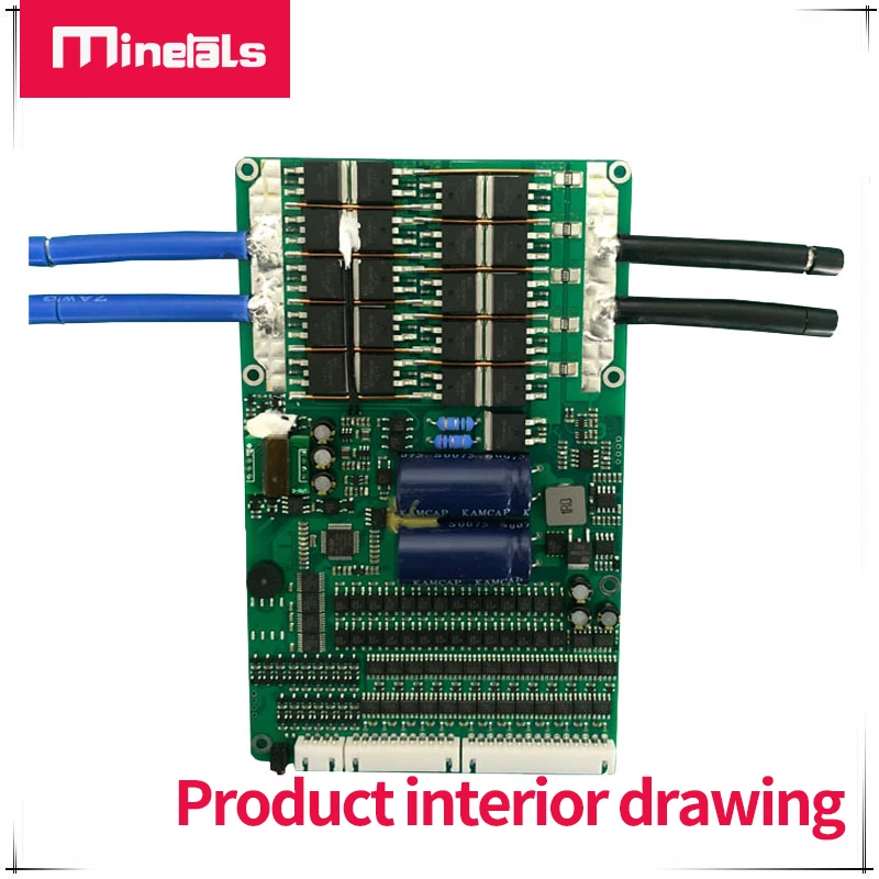 16s bms 150a 48v LFP4 60V lipo smart support bluetooth 18650 Suitable for 3.2v 3.6v 3.7v lithium battery temperature protection |