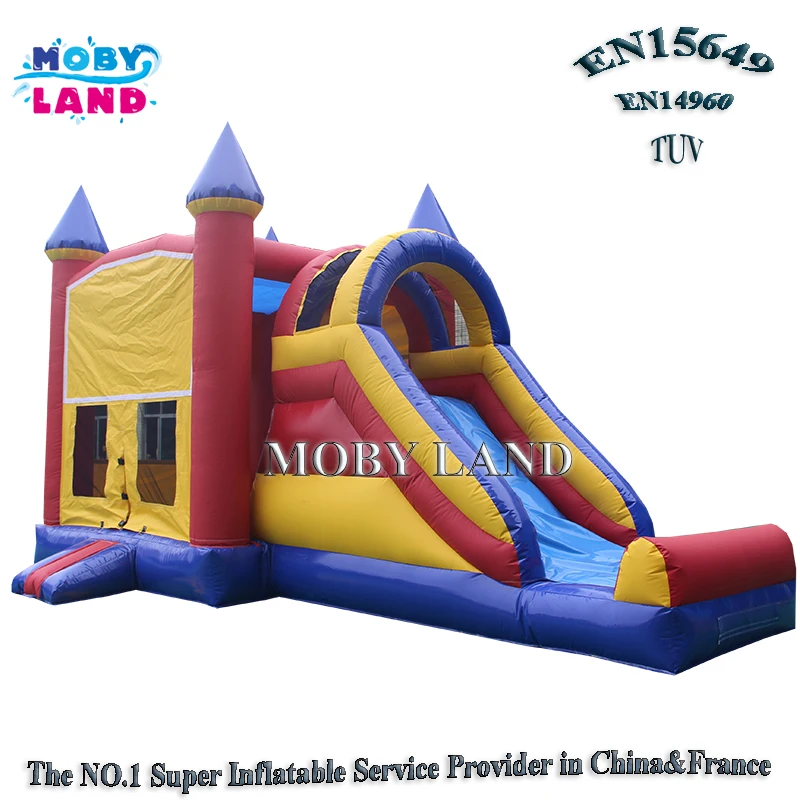 

Наружный парк развлечений 5x9 м 1300D Plato PVC коммерческий надувной замок для прыжков для детей