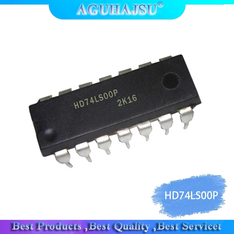 10 шт. SN74LS00N HD74LS00P 74LS00 DIP14 2 входа четыре NAND gate Новый оригинал|p p| |