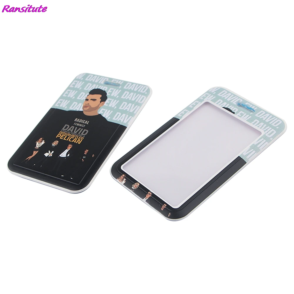 Ransitute R1416 ТВ показать шнурки для кредитных карт ID держатель значка студент Для