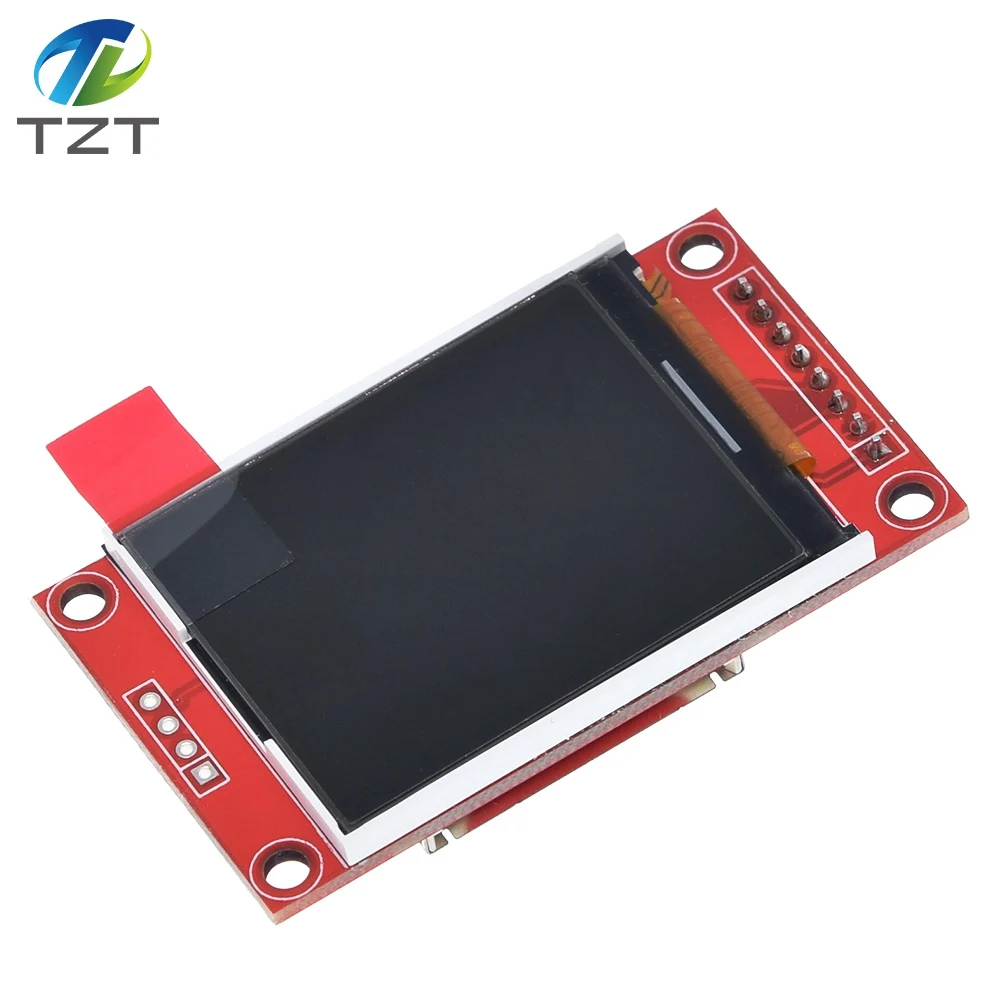 TZT 1,8 дюймов TFT lcd модуль ЖК-экран модуль SPI серийный 51 драйверы 4 IO драйвер TFT Разрешение 128*160 для Arduino